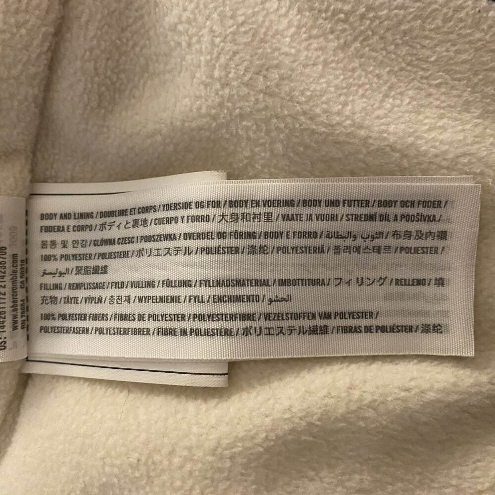 Abercrombie & Fitch Women's Quilted Jacket with Hood - Black - XS - Picture 6 of 6